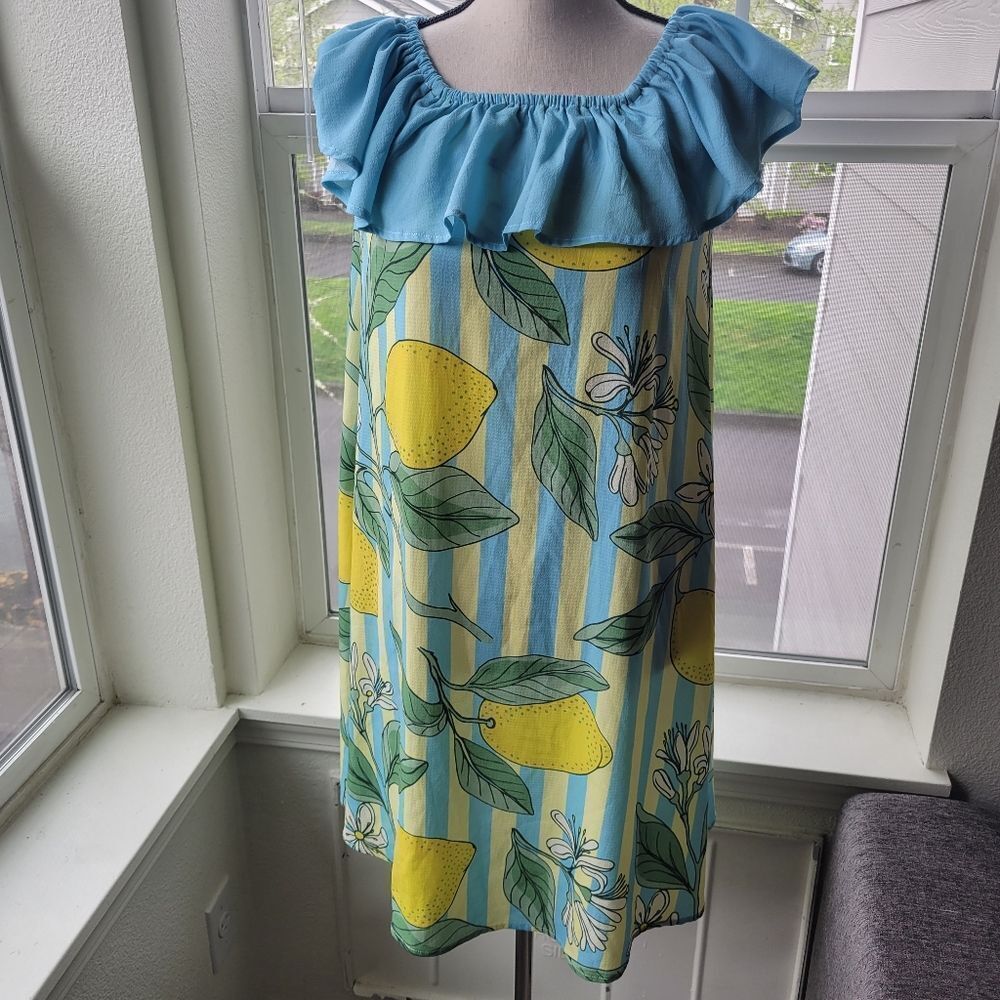 Emma & Elsa Girls Lemon Dress | 5/6